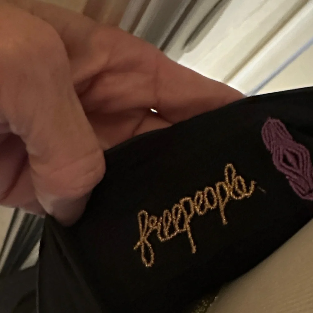 Free People Black Backless Halter Dress - Picture 2 of 13